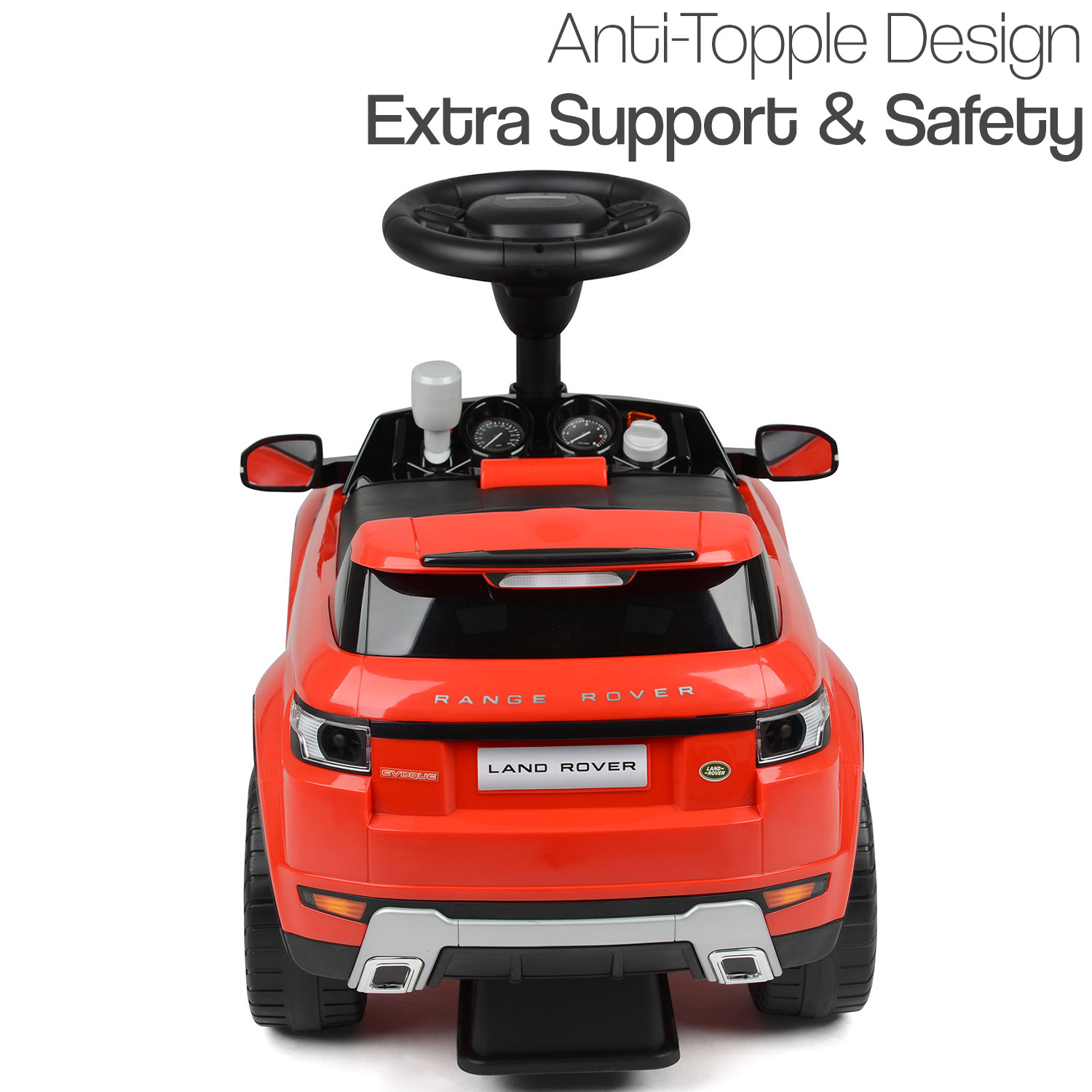 Range Rover Ride On Car Kids Foot To Floor With Sound Effects Licensed ...