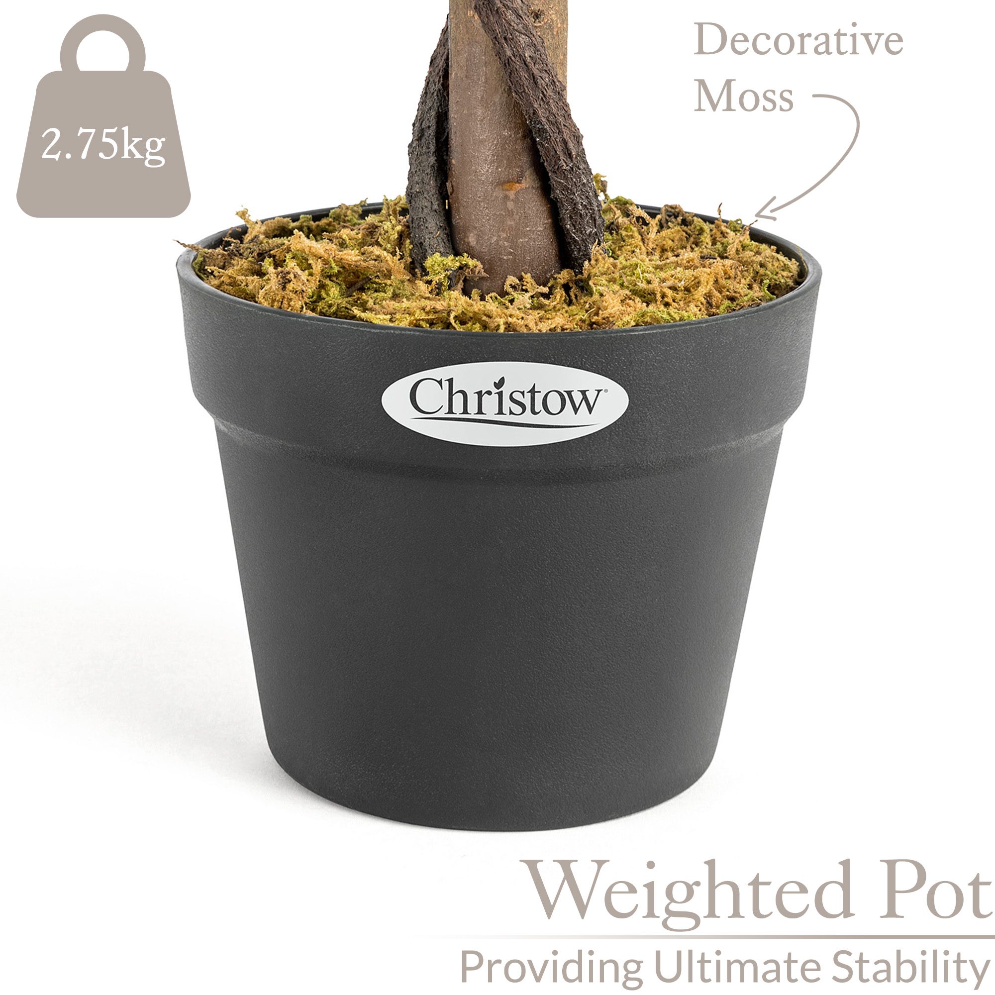 Artificial Bay Tree Large Potted Indoor Outdoor Topiary Decoration 3ft 4ft - Picture 19 of 20