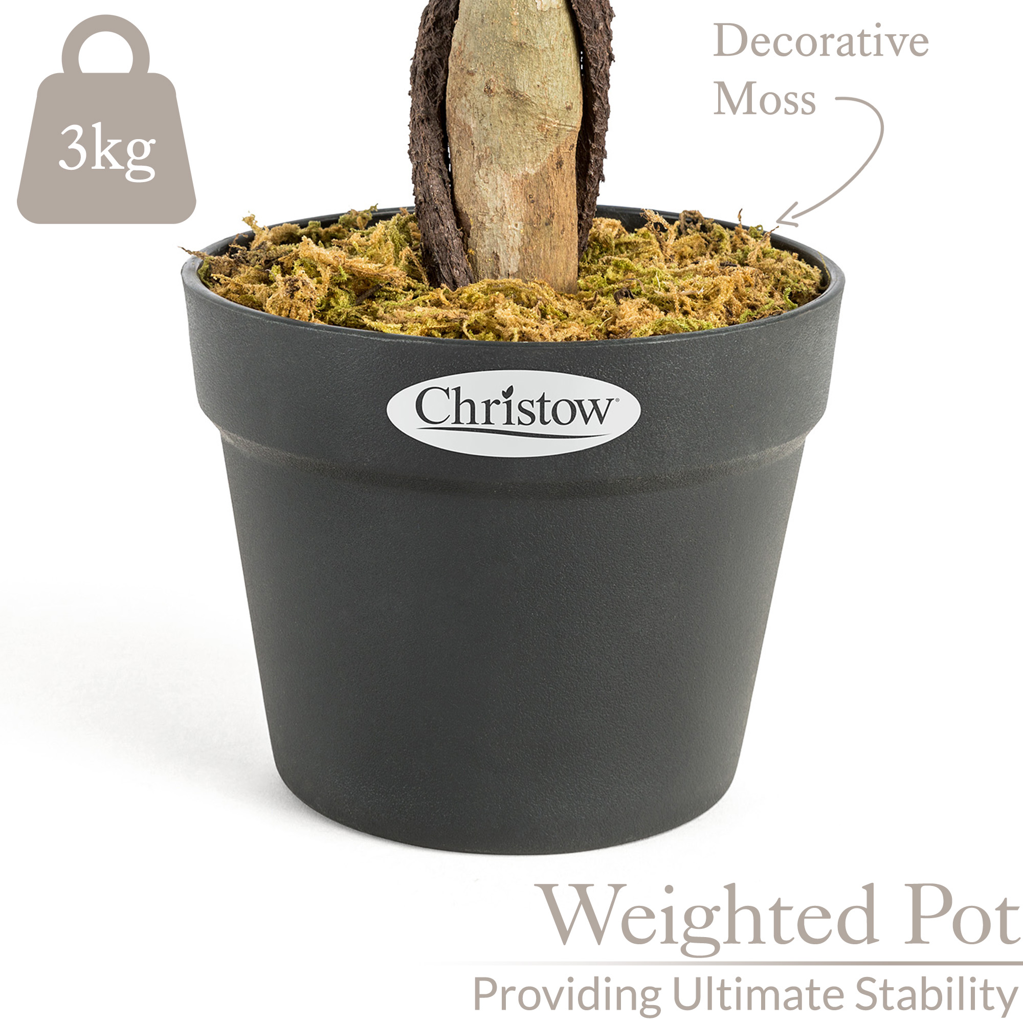 Artificial Bay Tree Large Potted Indoor Outdoor Topiary Decoration 3ft 4ft - Picture 12 of 20
