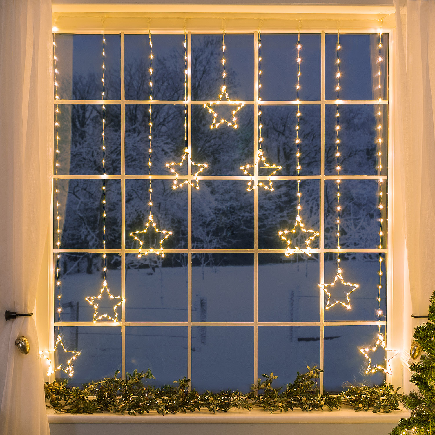 Micro Led Star Curtain Lights