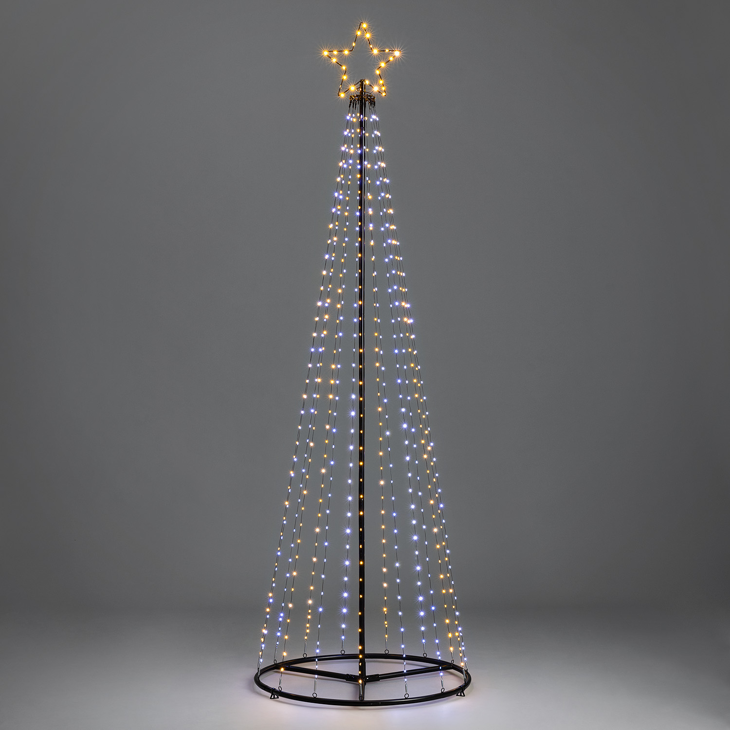 Maypole Christmas Tree Micro LED Light Indoor Outdoor Decoration 1.4m 2