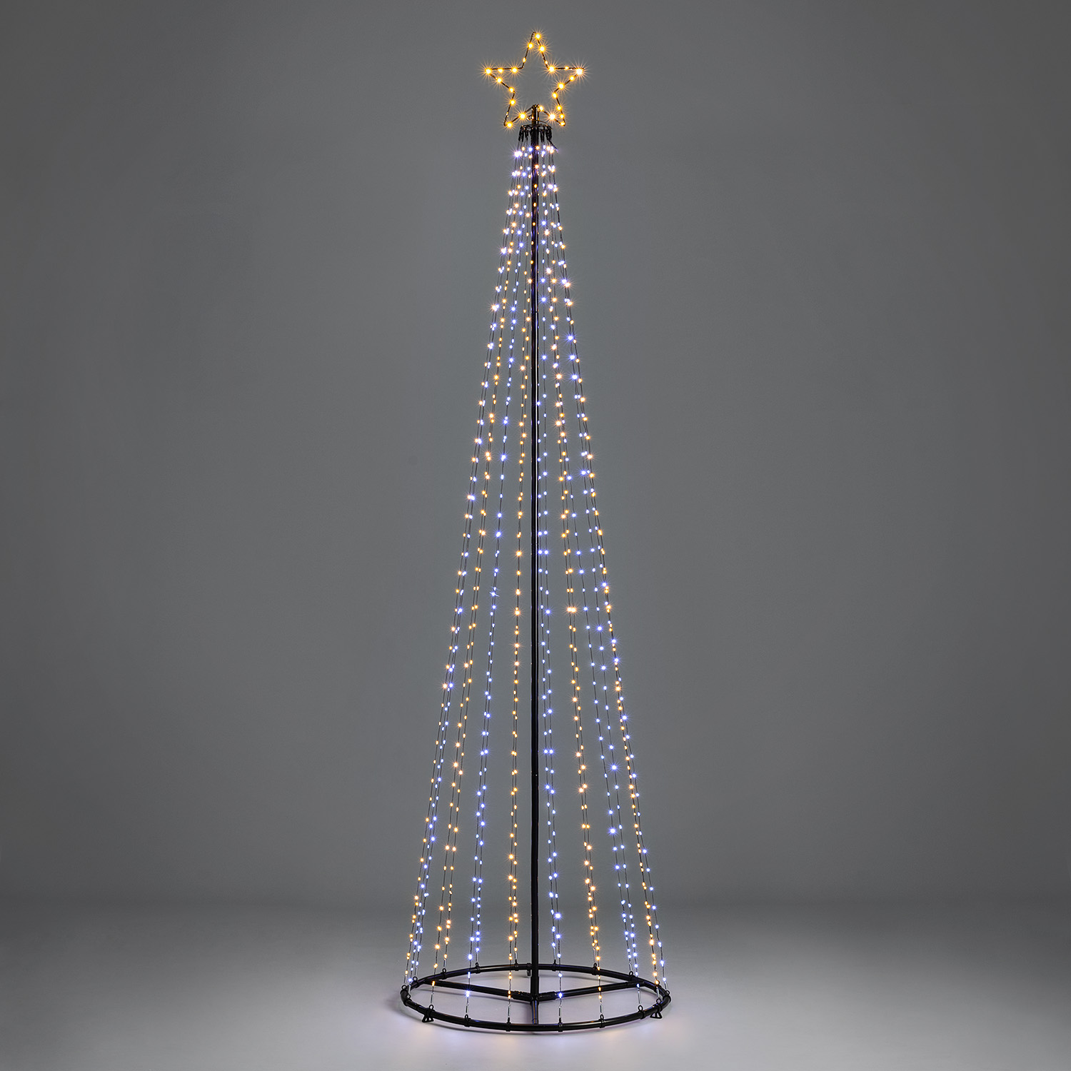 Maypole Christmas Tree Micro LED Light Indoor Outdoor Decoration 1.4m 2