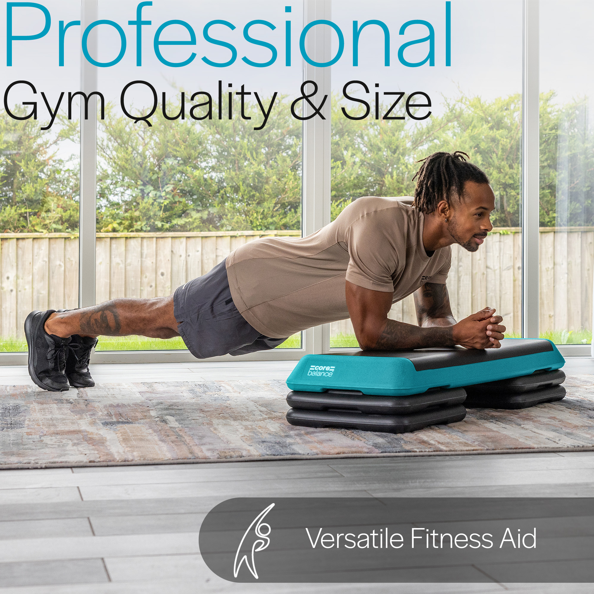 Aerobic Stepper Step Up Workout At Home Aerobic Exercise - Main Image