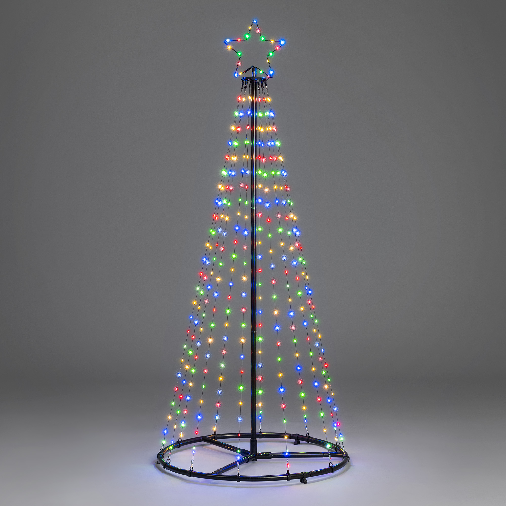 Maypole Christmas Tree Multi Coloured Micro LED Outdoor Decoration