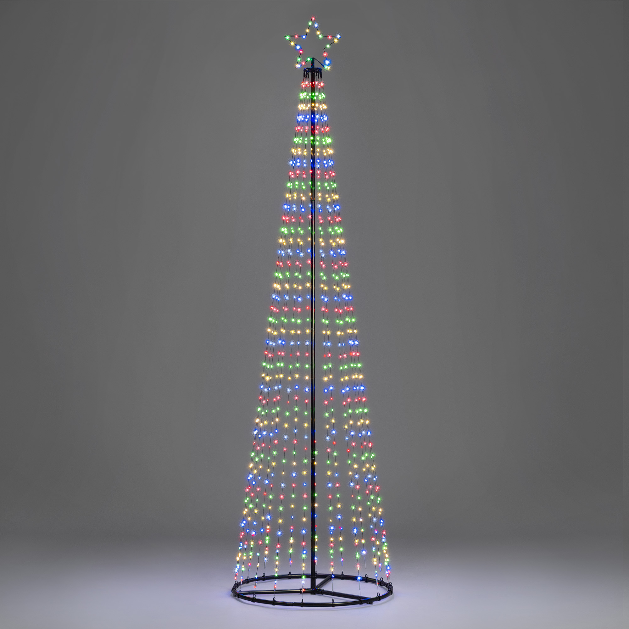 Maypole Christmas Tree Multi Coloured Micro LED Outdoor Decoration