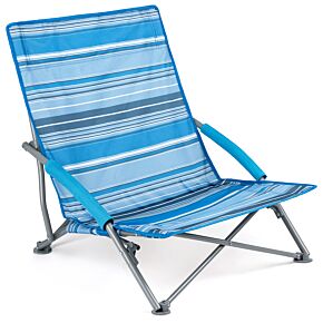 Trail Blue Sisken Low Folding Beach Chair