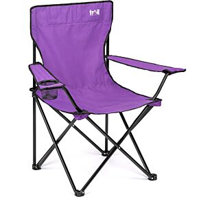 Trail Purple Compact Folding Camping Chair