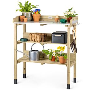 Christow Potting Table with Storage 