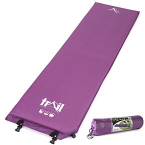 Trail Purple Self Inflating Camping Mat 5cm Thick