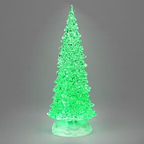 Swirling Glitter Christmas Tree
