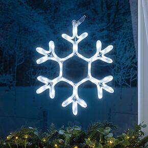 Christow Snowflake Window Light.