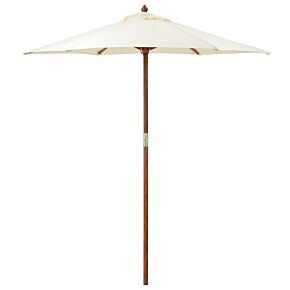 Christow 2m Wooden Pulley Parasol