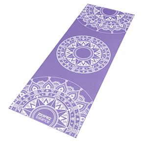Core Balance purple mandala yoga mat.