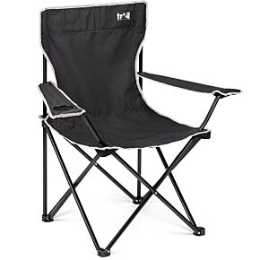 Trail Black Compact Folding Camping Chair