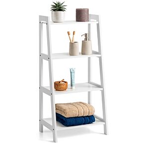 Christow White Bathroom Ladder Shelf