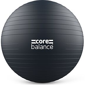 Core Balance black 65cm gym ball.