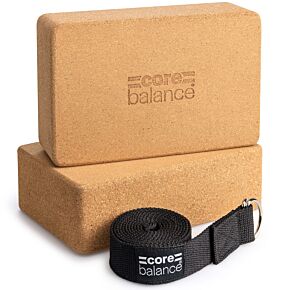 Core Balance Cork Yoga Block 
