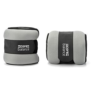 Core Balance Grey 2kg Ankle and Wrist Weights