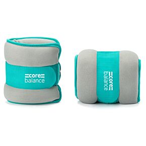 Core Balance Teal 2kg Ankle and Wrist Weights