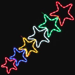 6 Star Christmas Light (1.06m)