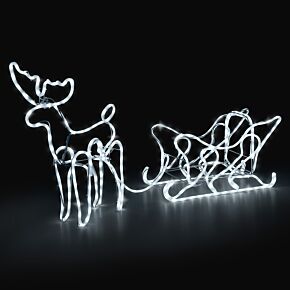 Christow Reindeer and Sleigh Light.