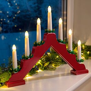 Battery Candle Bridge (Red)