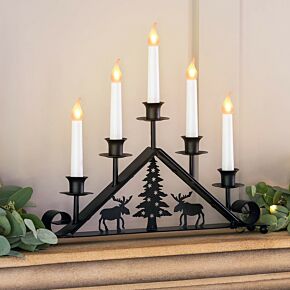 Metal Christmas Candle Arch