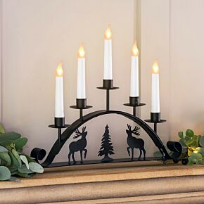 Metal Christmas Candle Arch