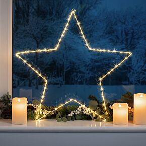Micro LED Star Decoration (60cm)