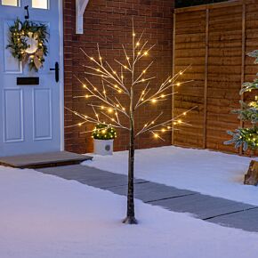 Snowy LED Twig Tree (4ft)