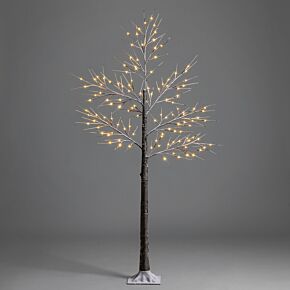 Snowy Twig Tree With Lights (6ft)