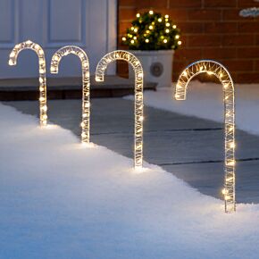Micro LED Canes 30cm (Warm White)