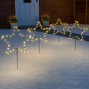 Christow Micro LED Star Pathway Lights.