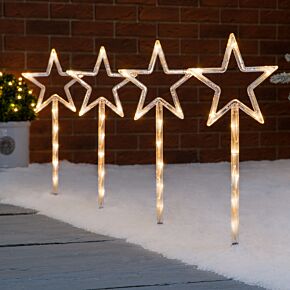 Christow LED Star Path Lights.