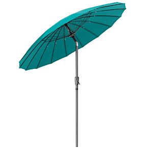 Christow 2m Turquoise Shanghai Parasol with Tilt