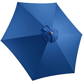 Christow 2.4m Navy Blue Replacement Parasol Canopy