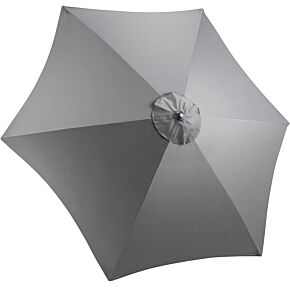 Christow 2.7m Grey Replacement Parasol Canopy