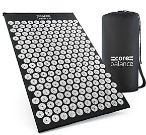 Core Balance Black and White Acupressure Mat