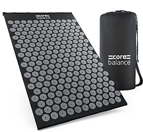 Core Balance Black and Grey Acupressure Mat