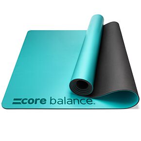Teal Core Balance Rubber Exercise Mat Pro