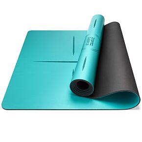 Rubber Alignment Yoga Mat