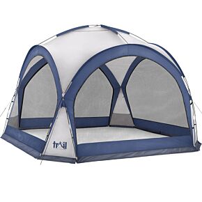 Dome Gazebo With Sides – Navy