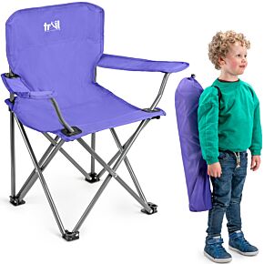 Trail Eagle Kids Camping Chair Purple