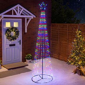 Maypole Christmas Tree (Multi Colour)