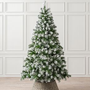 Artificial Snowy Christmas Tree (7ft)