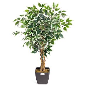 Christow Artificial Variegated Ficus Tree 90xm