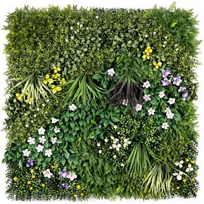 Artificial Spring Bloom Living Wall Panels