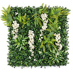 Artificial Wisteria Living Wall Panels