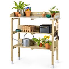 Christow Potting Table with Storage 