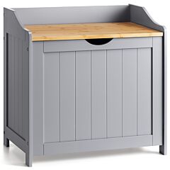 Christow Grey Laundry Box With Lid